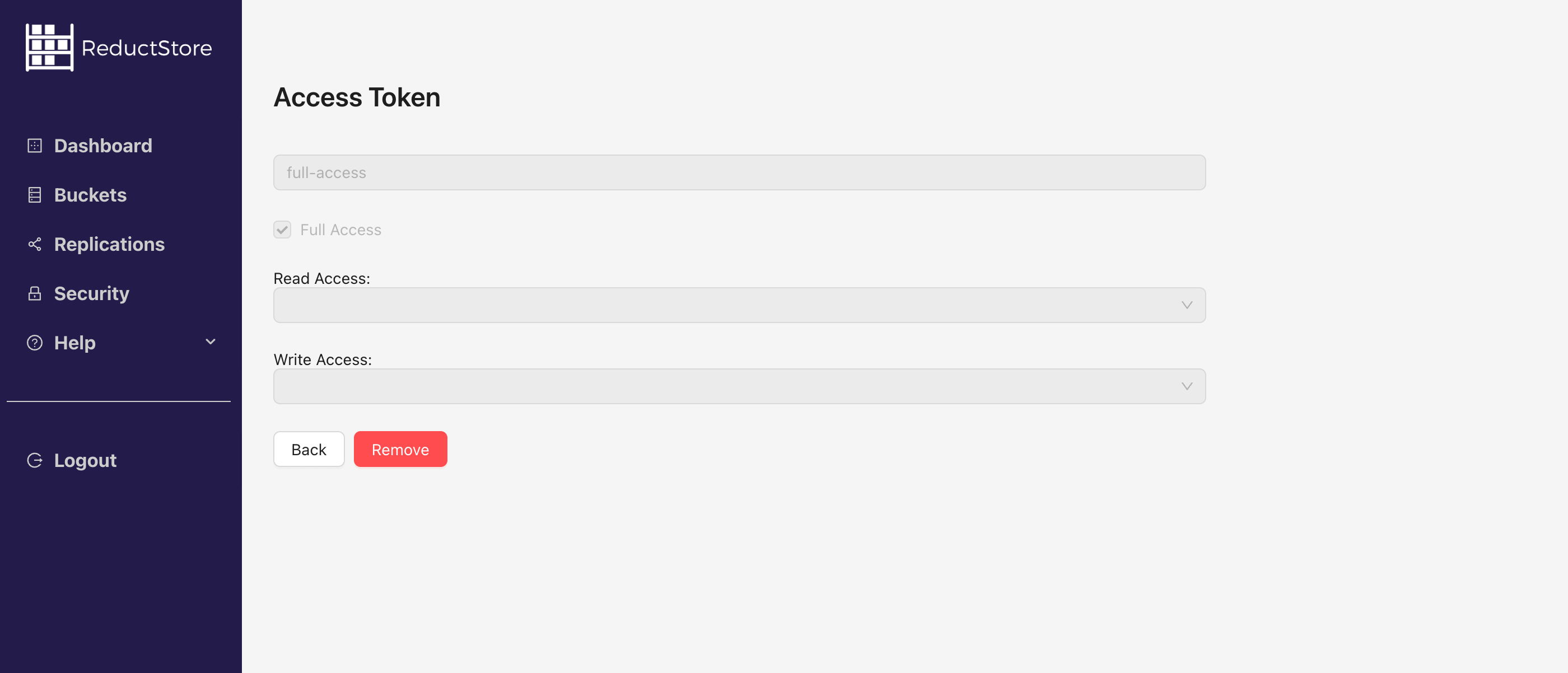 Access Token Details